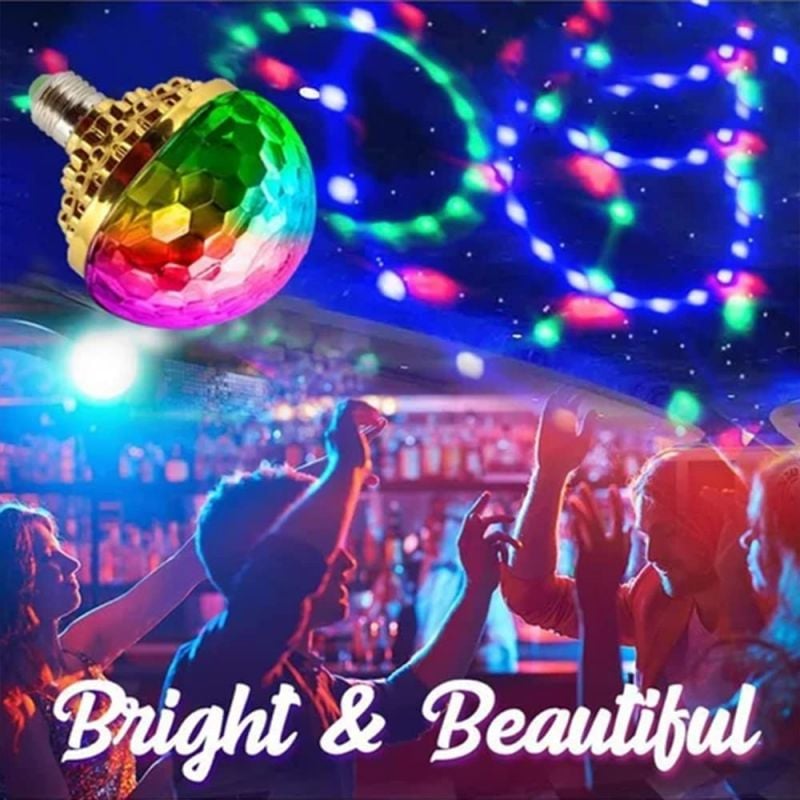 GlowBlast — LED Party Light Bulb with Color Effects for Room & Events