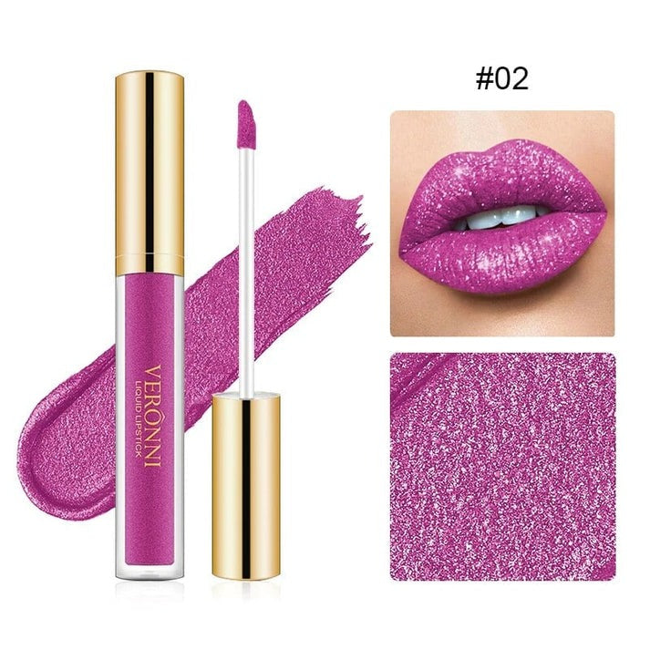 LipLuxe - Glitter Liquid Lipstick for Long-Lasting Sparkle
