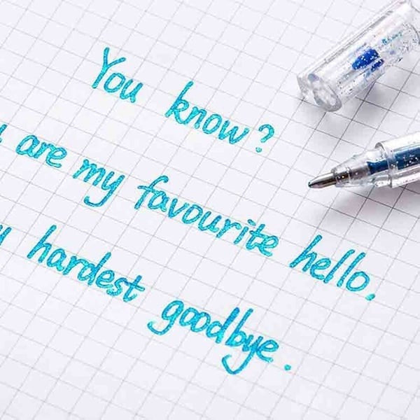 SparkleInk - Shimmer Gel Pens Set