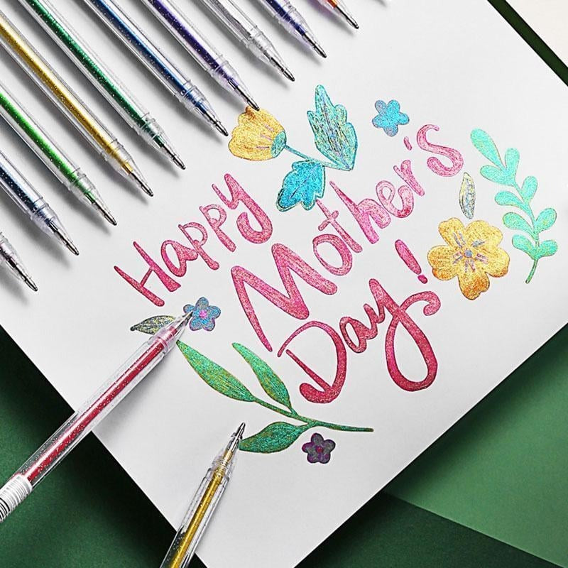 SparkleInk - Shimmer Gel Pens Set