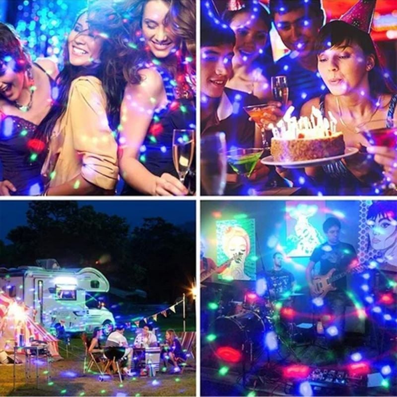 GlowBlast — LED Party Light Bulb with Color Effects for Room & Events