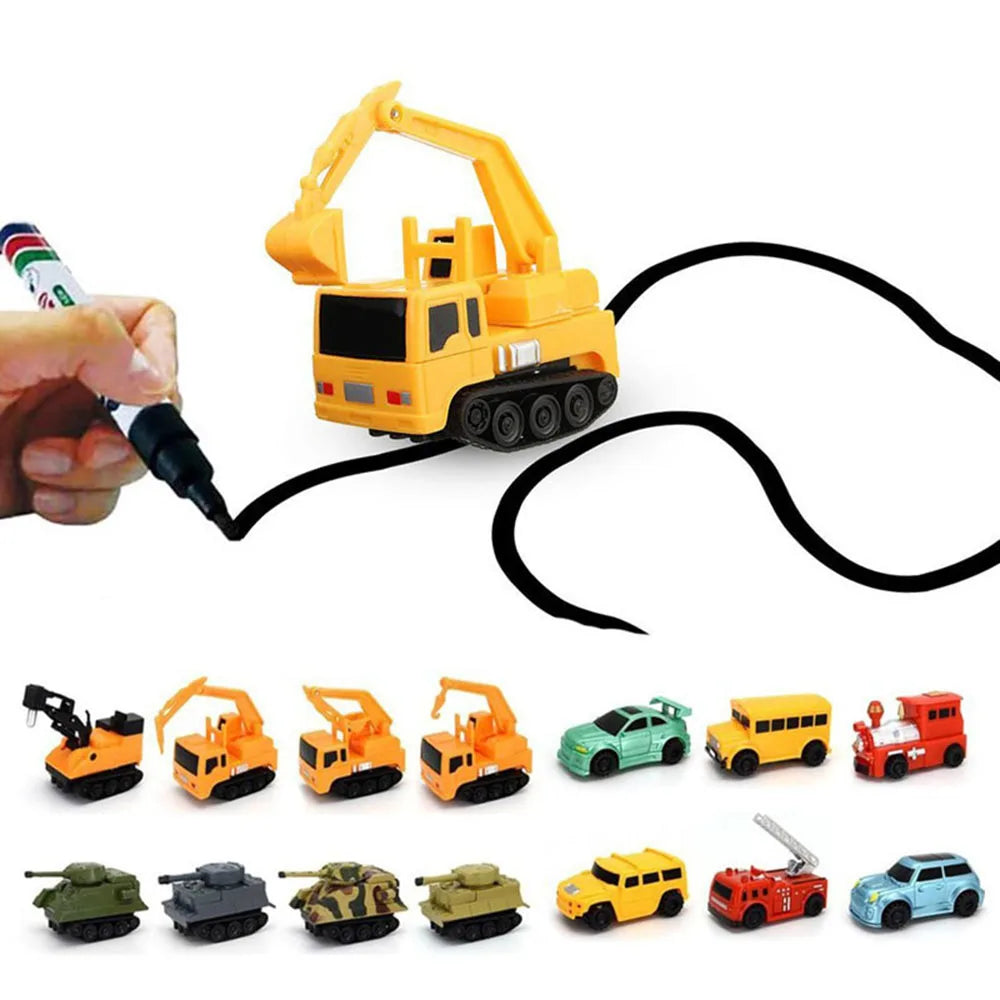 ZapZoom - Magic Cruiser Line-Tracking Toy Cars for Kids