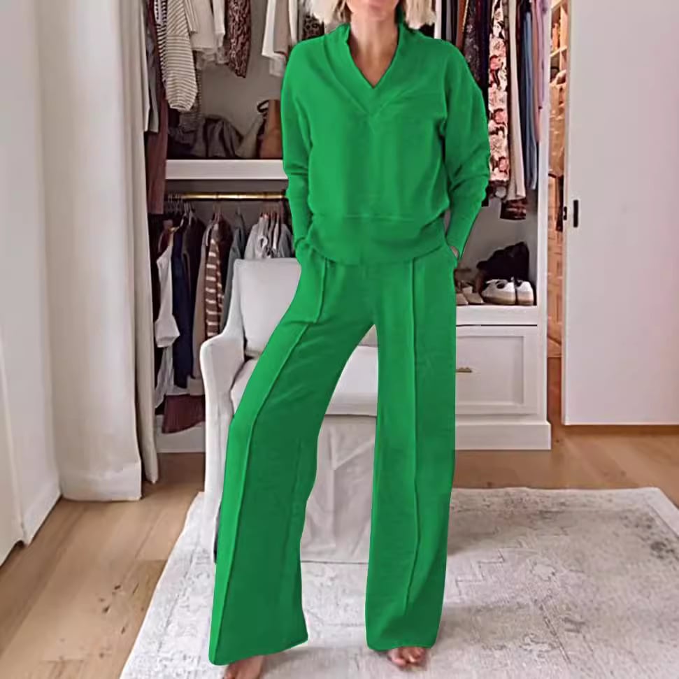 Effortless Elegance Two-Piece Lounge Set