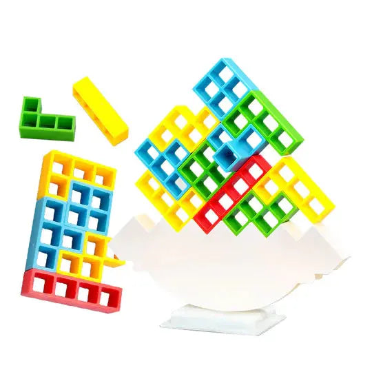 Balance Stacking Game for Kids – Interactive Building Blocks Family Board Game