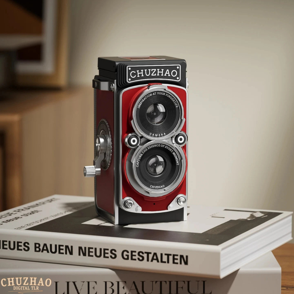 LuminaVue TLR 2.0 — Kit de Lentes para Celular com Câmera Retrô para Fotografia Móvel Criativa