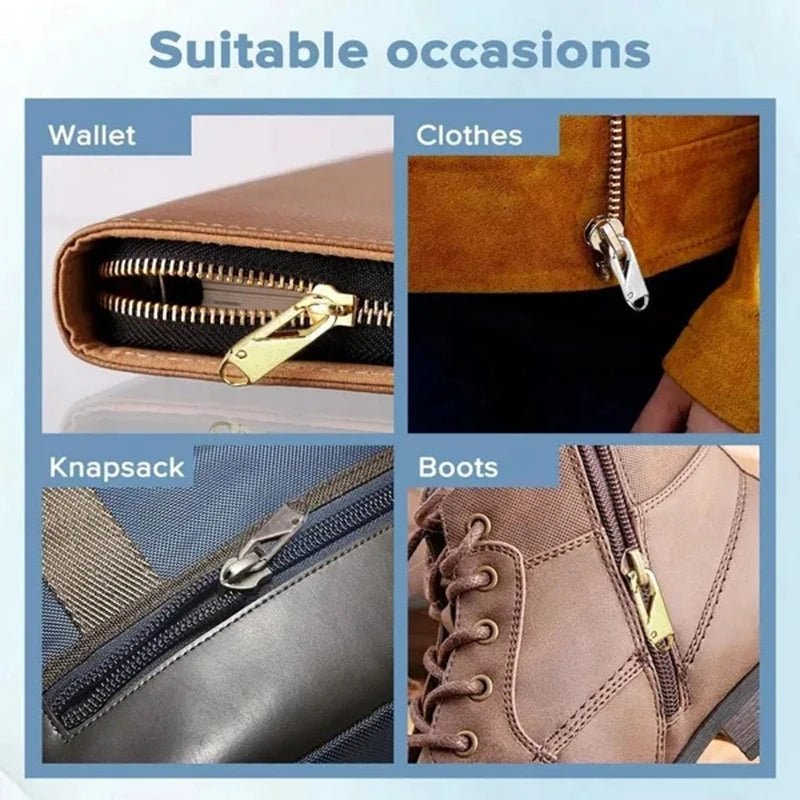 GripFixPro — Universal Replacement Zipper Pull Tabs Set (5 Pcs)