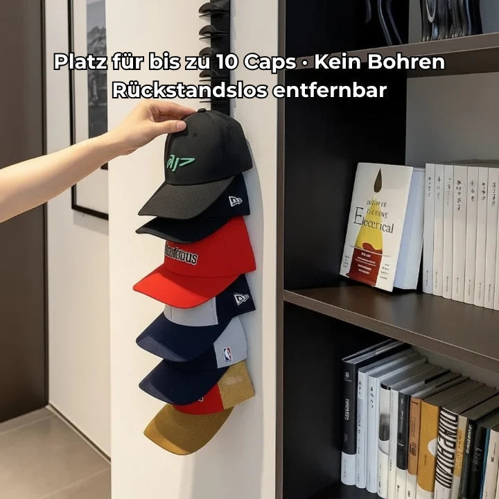 Wall Mounted Hat Rack – Space-Saving Cap Organizer