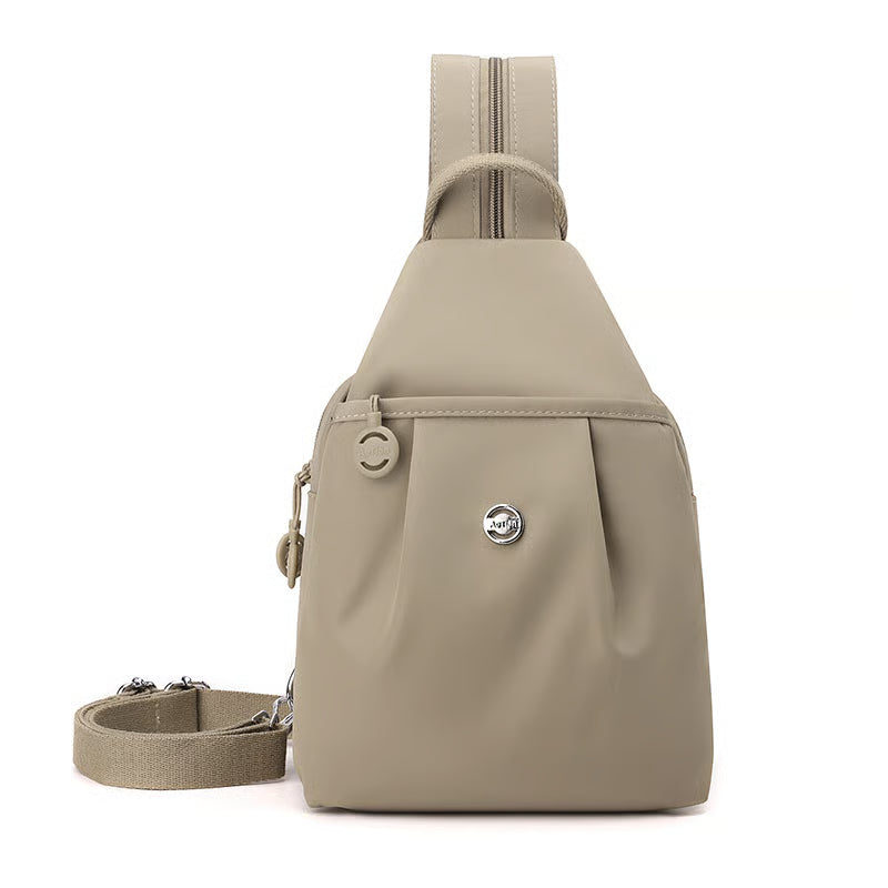 2-Way Commuter Backpack Crossbody Bag for Daily Use