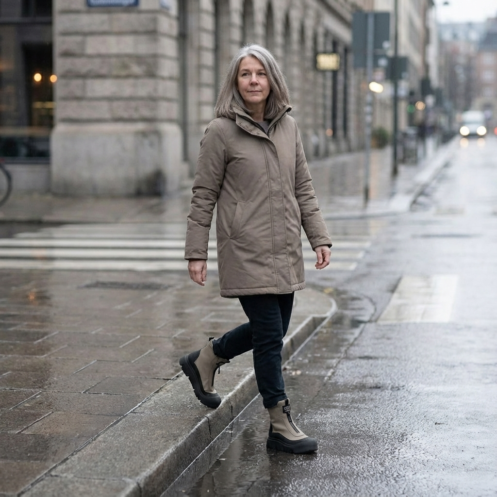 Insulated Zip Winter Boots for Cold-Weather Wear