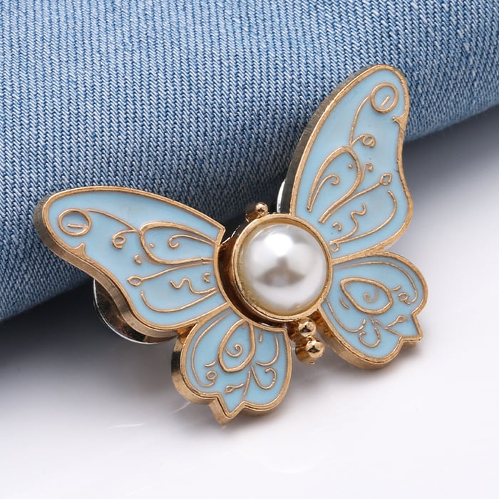 Detachable Butterfly Styling Clips for Clothing Fit