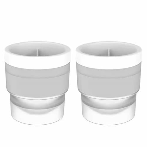 FrostVibe — Large Sphere Ice Ball Mold for Whiskey & Cocktails