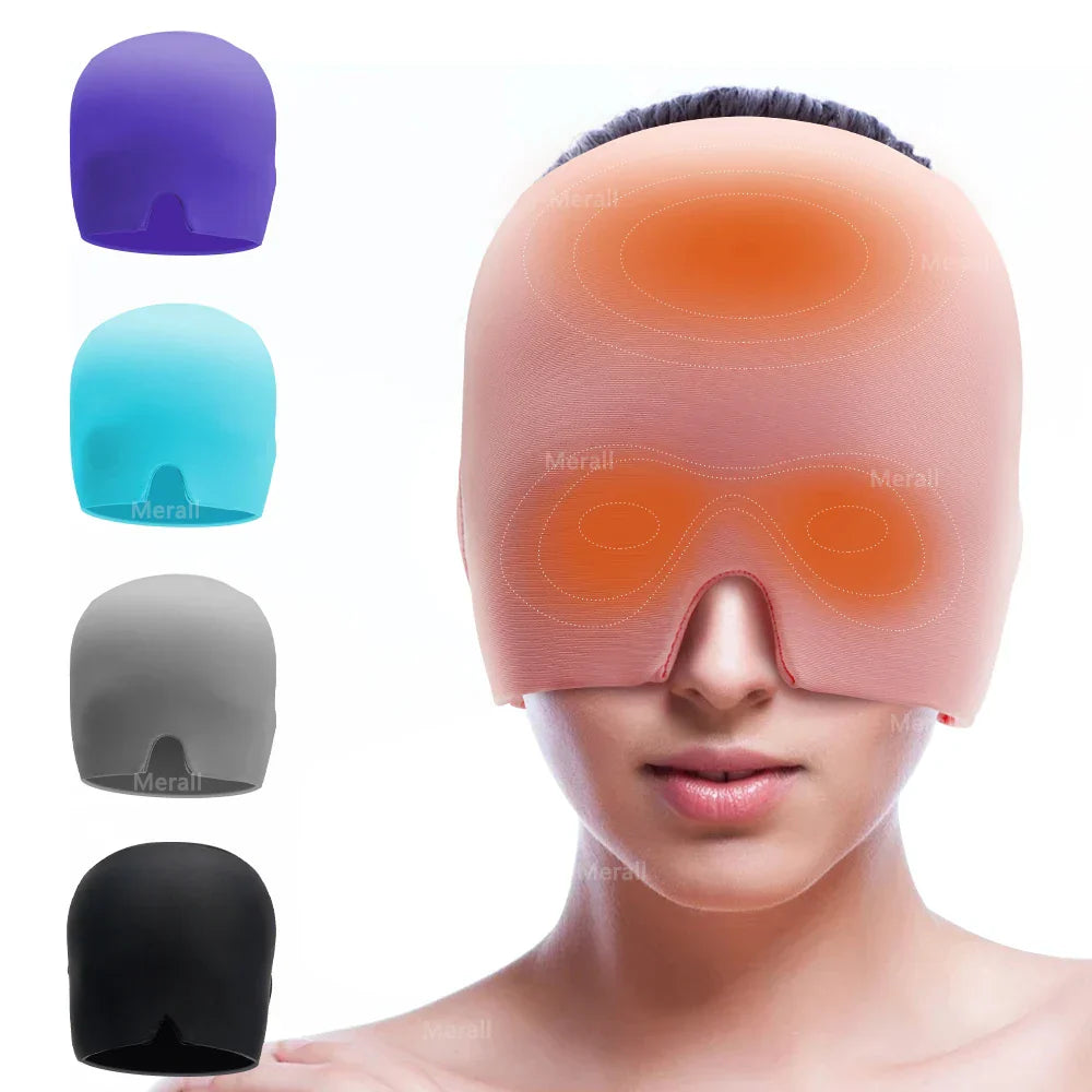 Migraine Relief Cooling Compression Head Cap