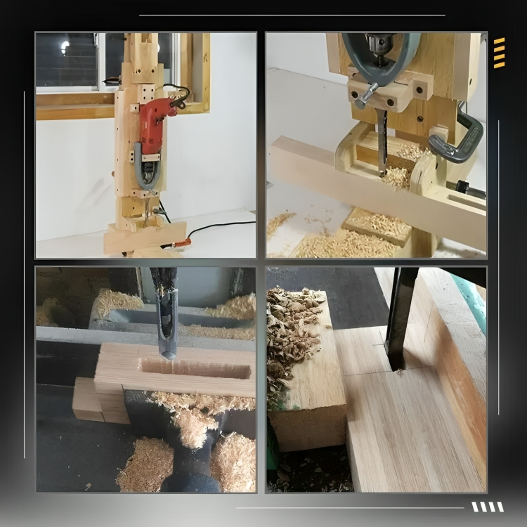 ChiselPro - Square Hole Wood Drill Bit Set