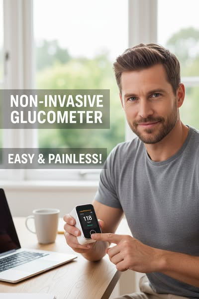 GlucoSnap - Fingertip Wellness Monitoring Device