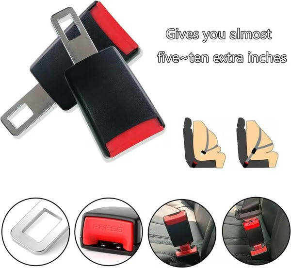 SeatLock – Car Seat Belt Buckle Extender Pair