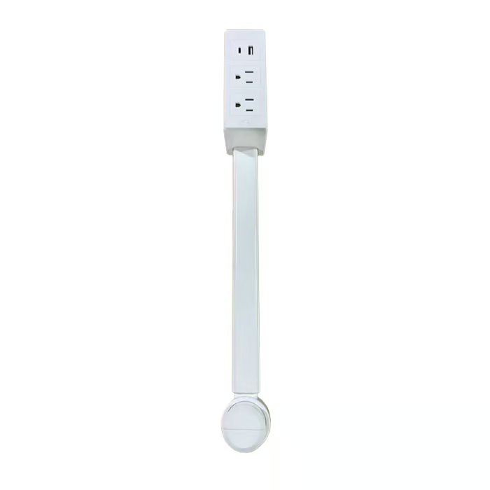 PowerNest - Magnetic Power Strip with Rotating Outlet Design