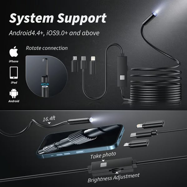 ZoomWand – Hordozható, telefonnal használható vizsgálókamera