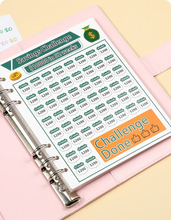 SaveWise – segregator do wyzwania budżetowego z 100 kopertami