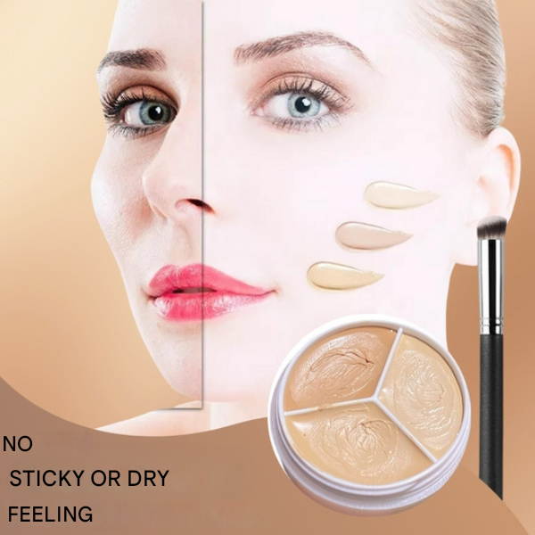 Mila – Tříbarevná paleta korektorů