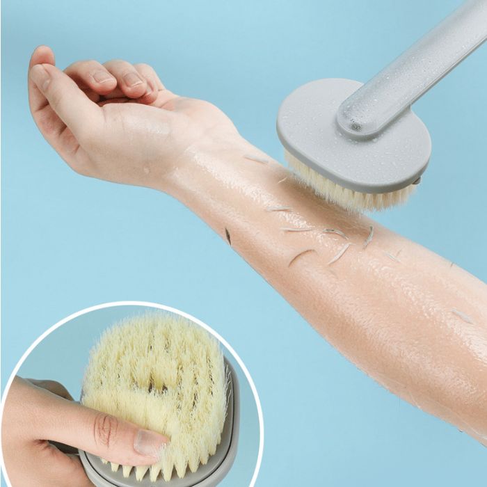 RevitaBack — Long Handle Shower Back Brush with Soft Bristles