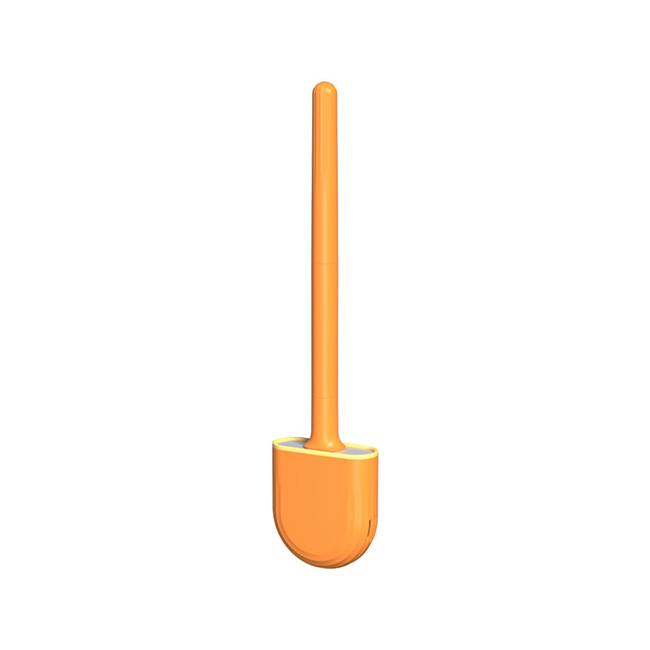 PureScrub Pro — Silicone Toilet Cleaning Brush with Wall Holder