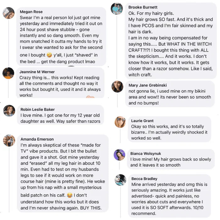 SilkTrim Pro - Electric Hair Trimmer for Smooth, Gentle Hair Removal