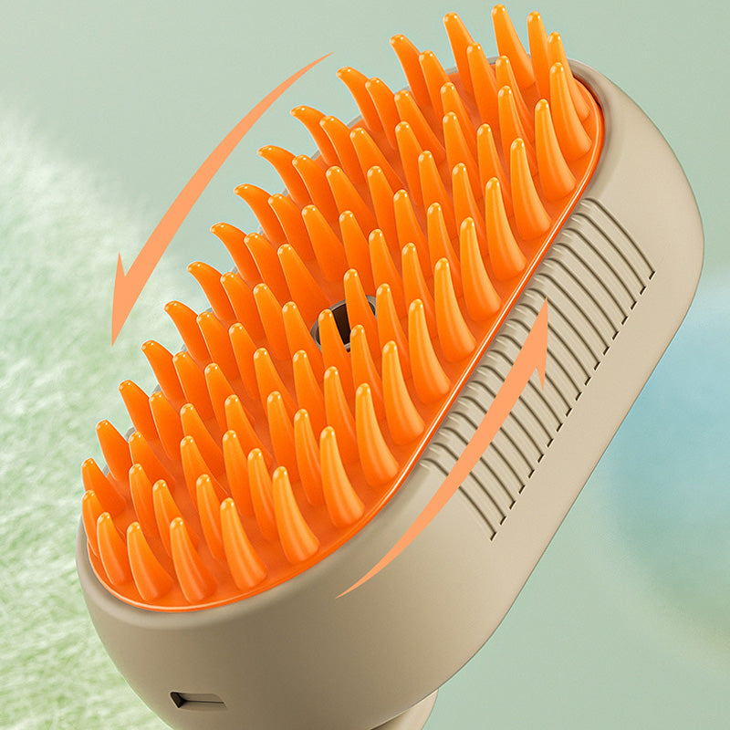 Paws Self-Cleaning Pet Grooming Brush – Gentle Deshedding Tool