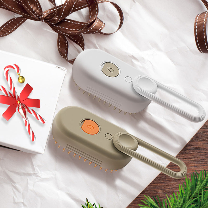 Paws Self-Cleaning Pet Grooming Brush – Gentle Deshedding Tool