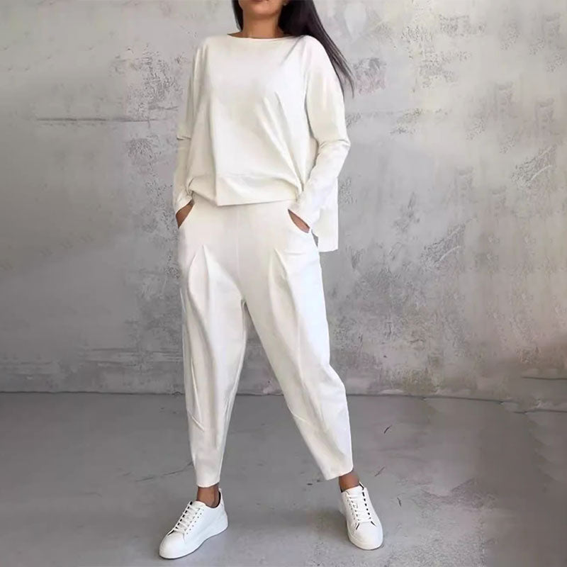 ComfortEase - Kvinders Lounge-sæt Casual To-delt Outfit