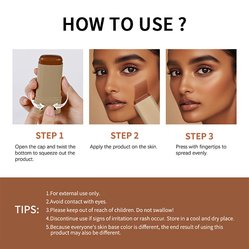 GlowTint Serum Foundation Stick – Lightweight Radiant Tint