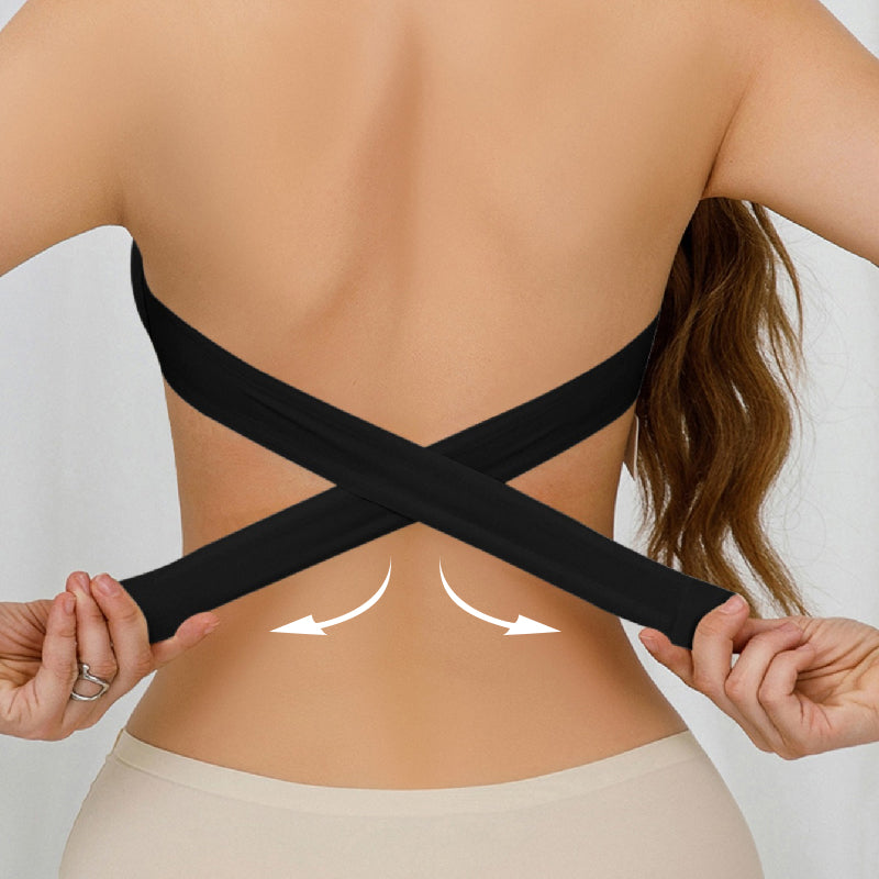 EmpowerLift - Strapless Support Bra with Side Closure