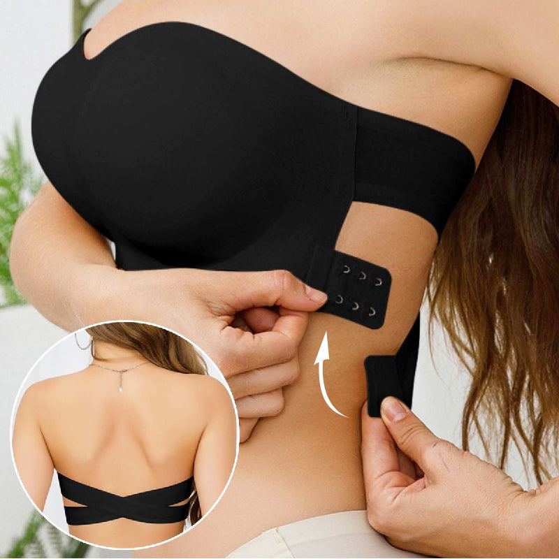 EmpowerLift - Strapless Support Bra with Side Closure